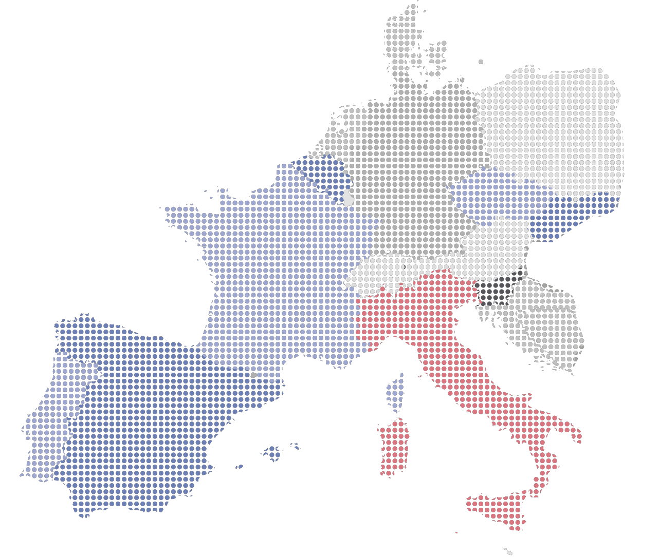 Mappa sedi BigMat Europa